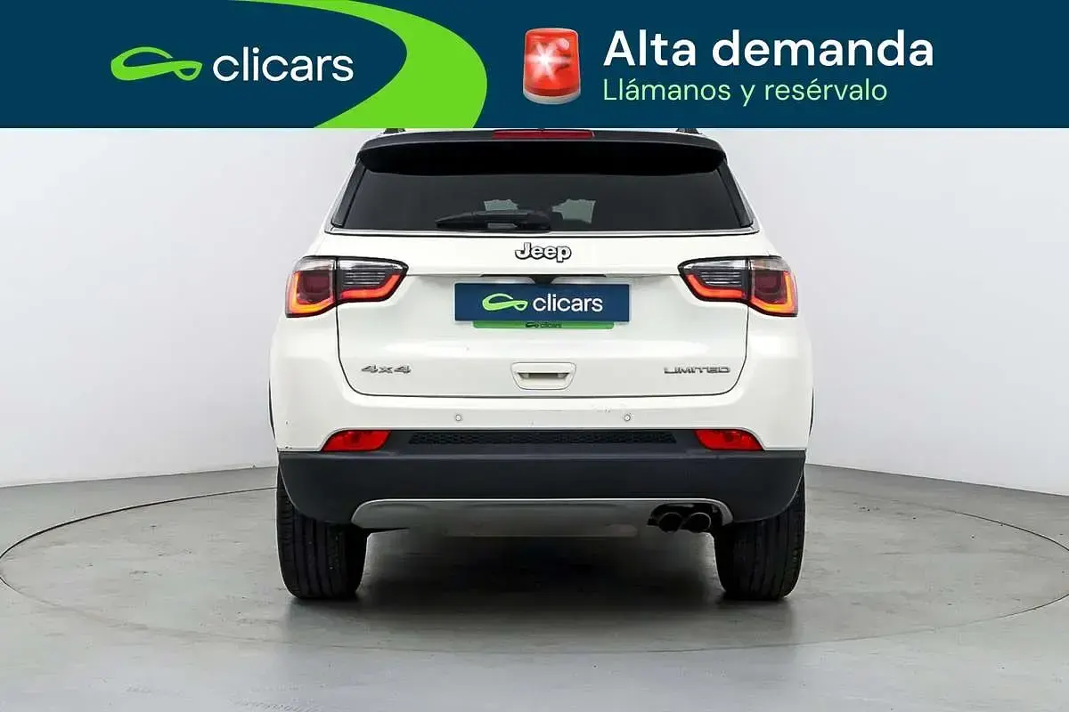 Usado Jeep Compass Limited 170 CV (125 kW) 2017 Blanco SUV