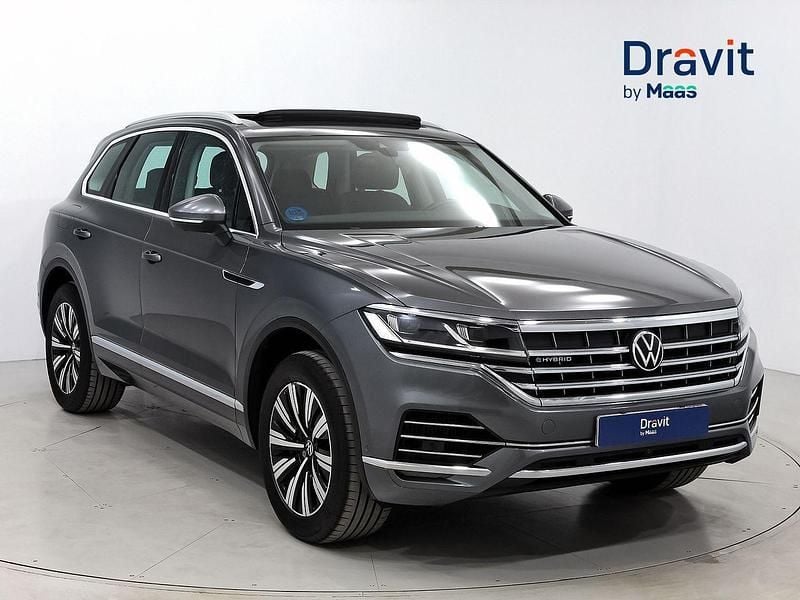 Gris Usado 2021 VW Touareg SUV | 46.990 € (Precio justo) - Imagen 1/4