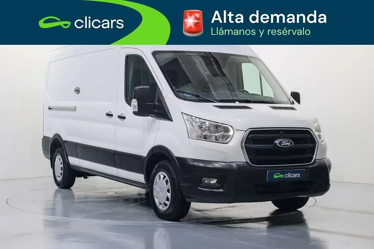 Usado Ford Transit Trend 131 CV (96 kW) 2021 Blanco Van
