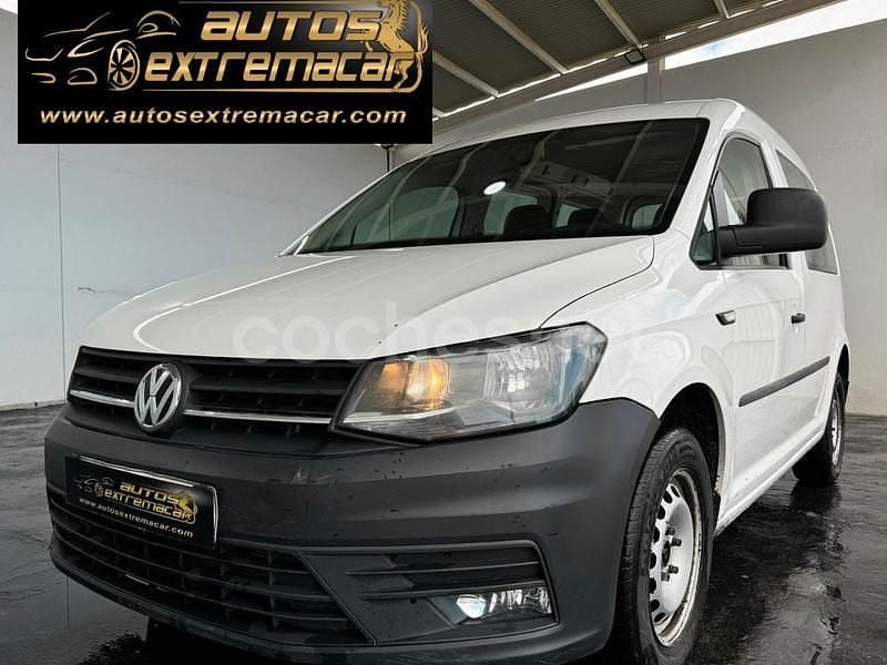Usado VW Caddy 75 CV (55 kW) 2018 Blanco Monovolumen