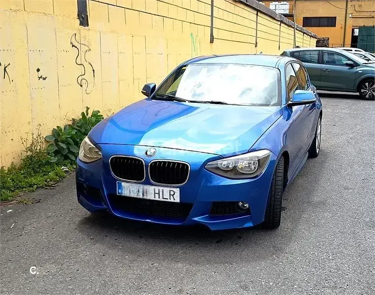 Usado BMW 116 Efficient Dynamics 116 CV (85 kW) 2012 Azul Utilitario