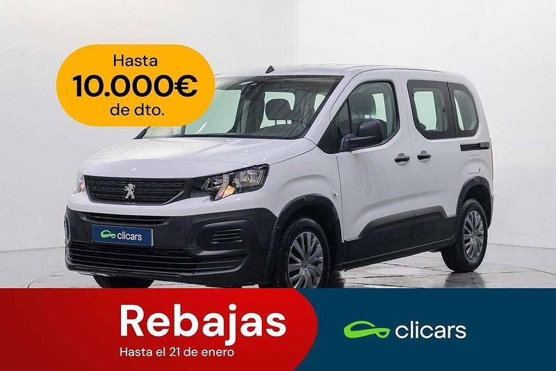 Blanco Usado 2022 Peugeot Rifter Active Monovolumen | 14.590 € (Super precio) - Imagen 1/4