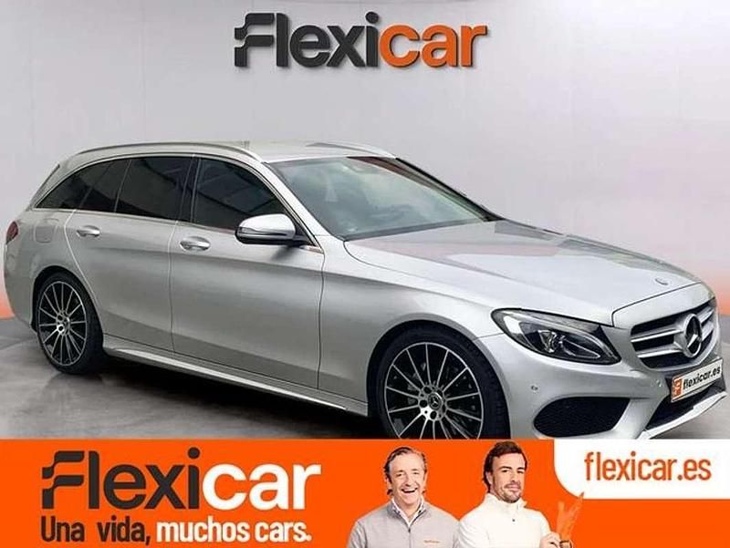 Gris Usado 2018 Mercedes C220 Familiar | 22.970 € (Precio justo) - Imagen 1/4