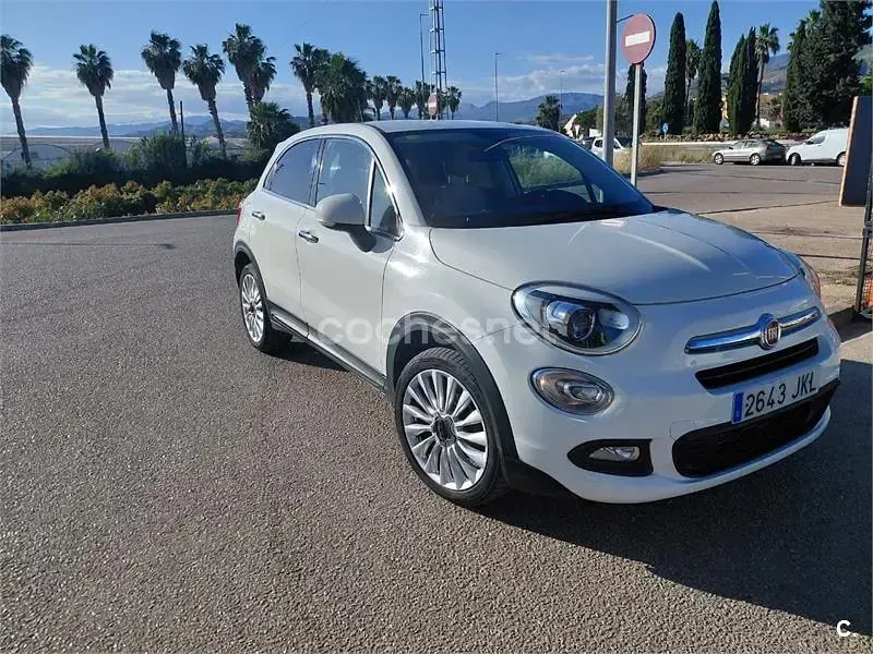 Käytetty Fiat 500X Pop Star 120 HP (88 kW) 2015 Valkoinen Katumaasturi