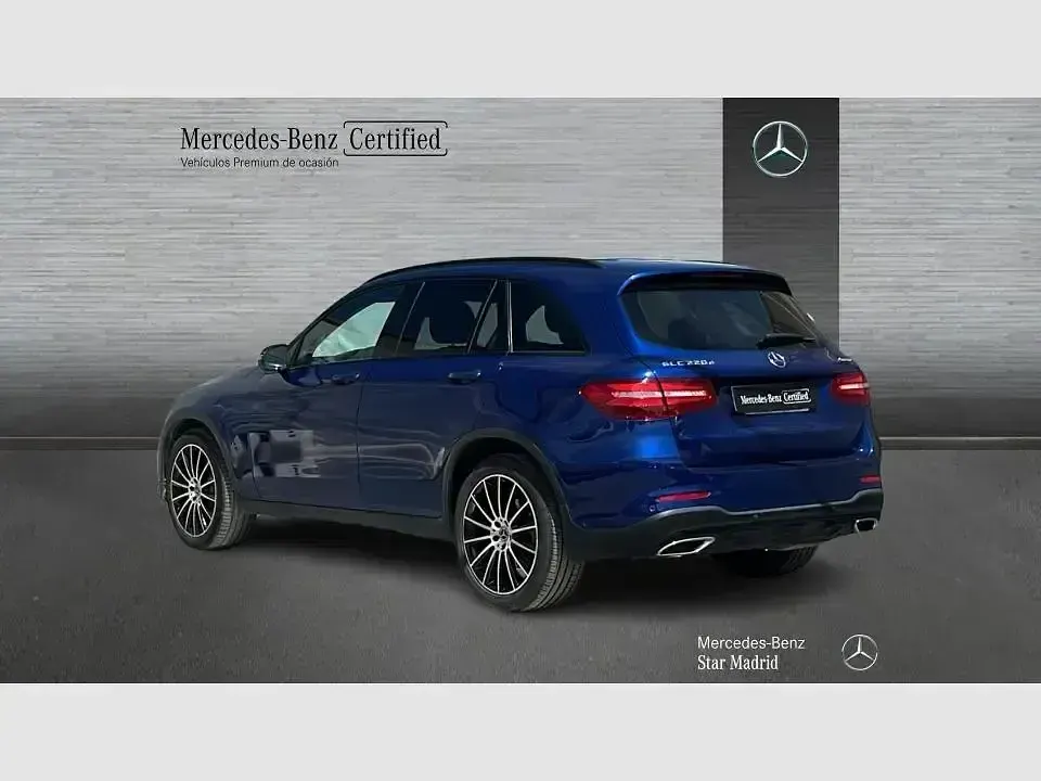Brugt Mercedes GLC220 AMG line 170 HK (125 kW) 2019 Blå SUV