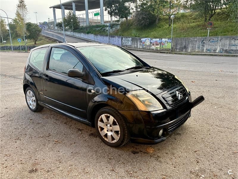 Negro Usado 2005 Citroën C2 VTR Sport Utilitario | 2300 € (Precio justo) - Imagen 1/4
