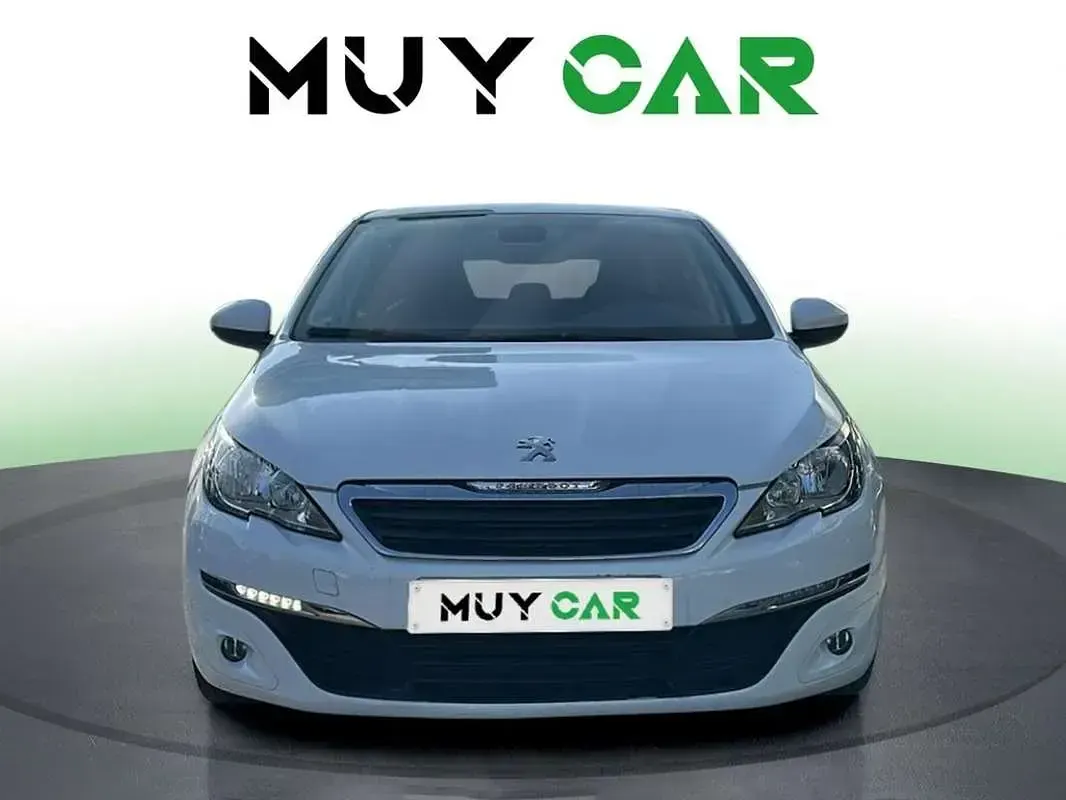 Usado Peugeot 308 Style 131 CV (96 kW) 2015 Blanco Utilitario