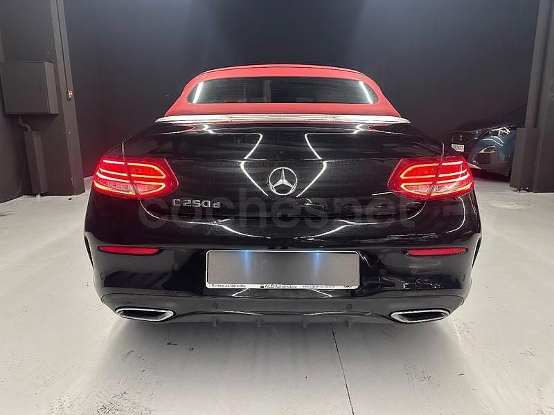 Usado Mercedes C250 204 CV (150 kW) 2018 Negro Descapotable