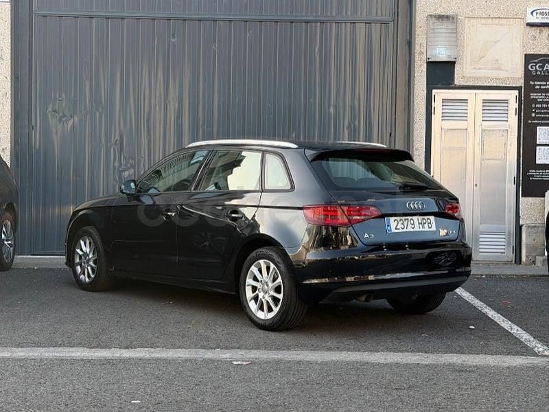 Usado Audi A3 Ambition 105 CV (77 kW) 2013 Negro Berlina