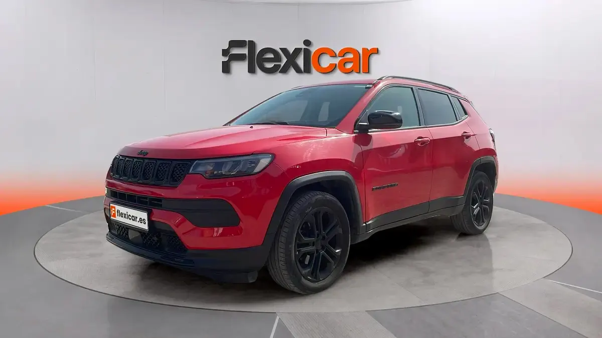 Usado Jeep Compass Night Eagle 131 CV (96 kW) 2022 Rojo SUV