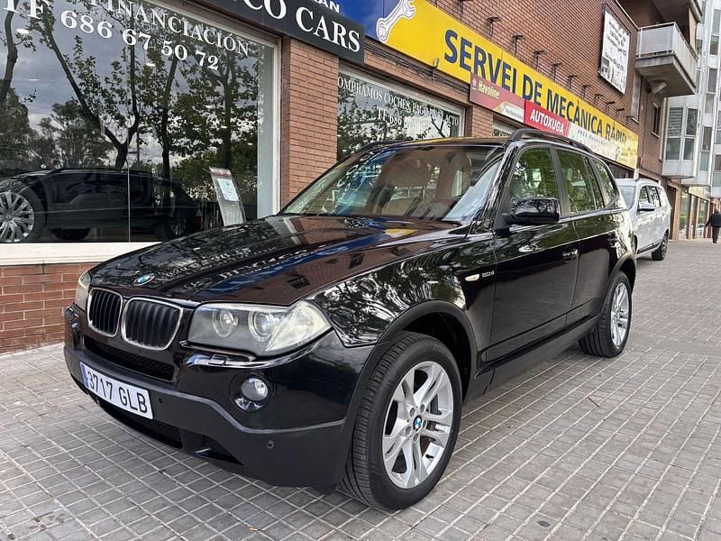 Usado BMW X3 177 CV (130 kW) 2009 Negro SUV