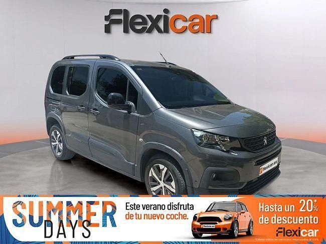 Gris Usado 2021 Peugeot Rifter GT Monovolumen | 20.690 € (Un poco caro) - Imagen 1/4