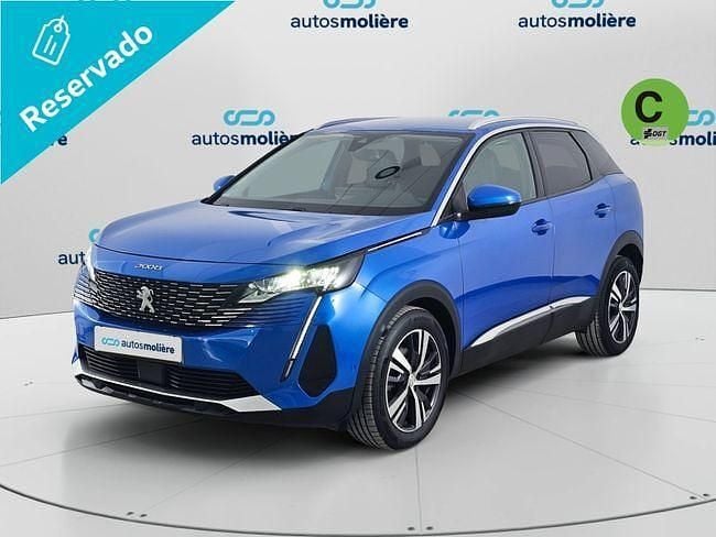 Azul Usado 2021 Peugeot 3008 Allure SUV | 19.890 € (Precio justo) - Imagen 1/4