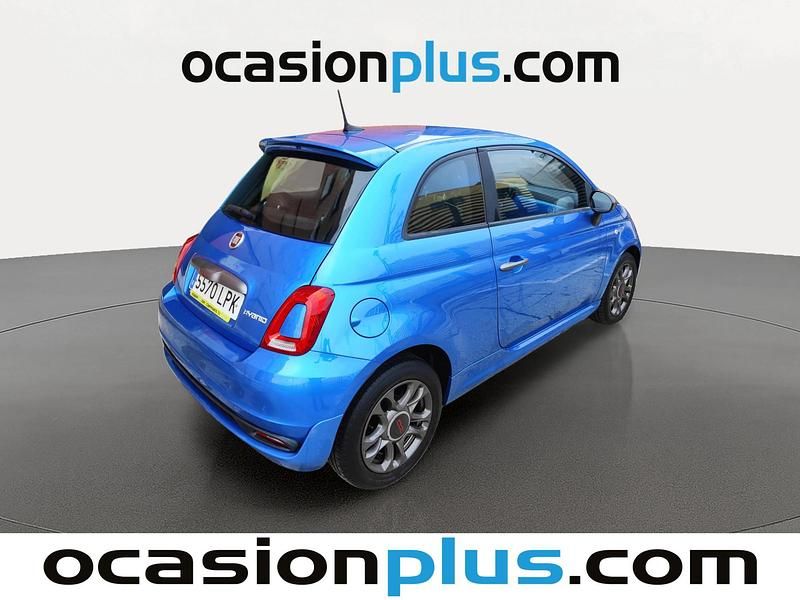 Usado Fiat 500 S 70 CV (51 kW) 2021 Azul Berlina