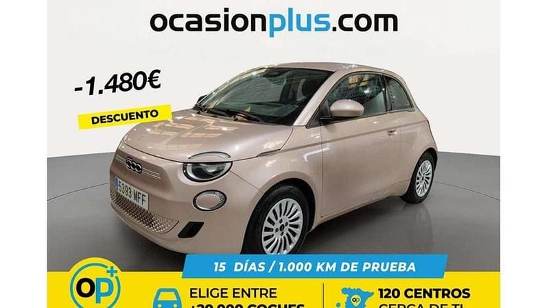 Usado Fiat 500e 86 kW (118 CV) 2023 Beige Utilitario