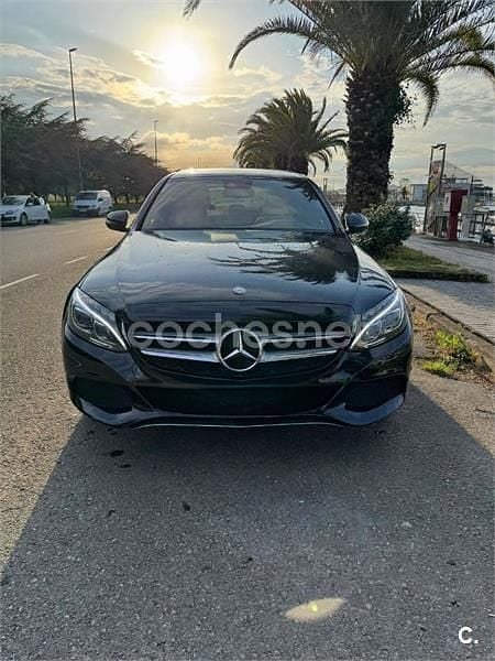 Usado Mercedes C350e 279 CV (205 kW) 2016 Negro Berlina