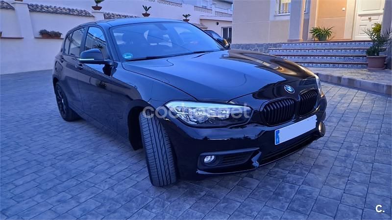 Negro Usado 2017 BMW 118 Utilitario | 17.500 € (Buen precio) - Imagen 1/4