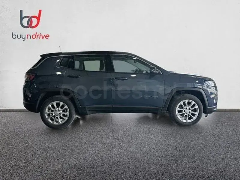 Usado Jeep Compass Longitude 130 CV (95 kW) 2022 Azul SUV