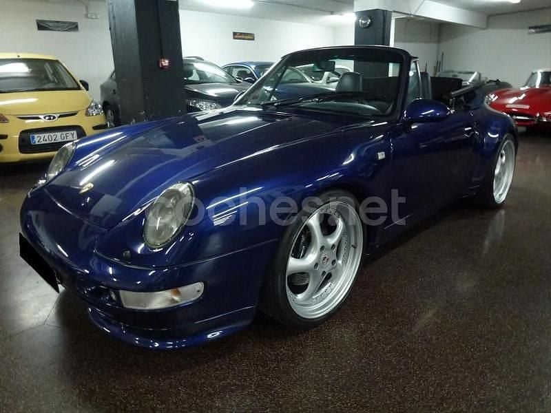 Azul Usado 1995 Porsche 911 Carrera Cabriolet Descapotable | 84.999 € - Imagen 1/4