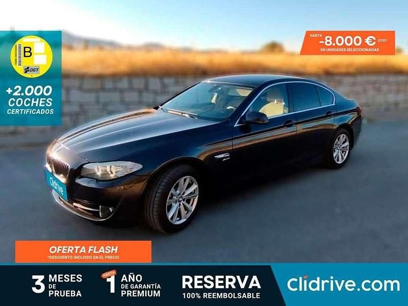 Negro Usado 2012 BMW 525 Berlina | 11.990 € (Buen precio) - Imagen 1/3