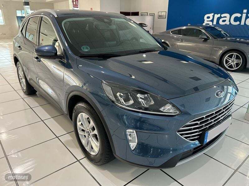 Azul Usado 2022 Ford Kuga Titanium SUV | 21.900 € (Precio justo) - Imagen 1/4