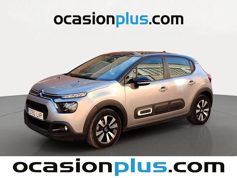 Gris plata Usado 2021 Citroën C3 Feel Utilitario | 9537 € (Buen precio) - Imagen 1/4