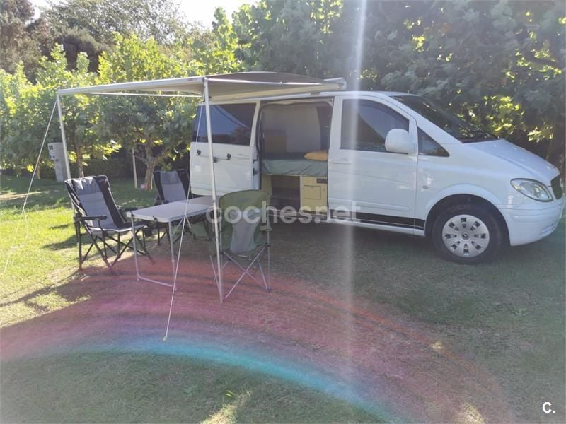 Blanco Usado 2014 Mercedes Vito Marco Polo Monovolumen | 23.800 € (Precio justo) - Imagen 1/4