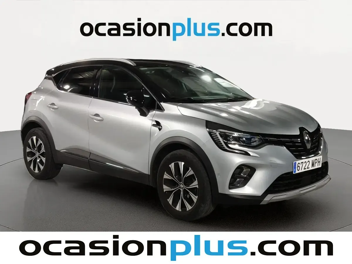Usado Renault Captur Techno 91 CV (66 kW) 2024 Gris SUV