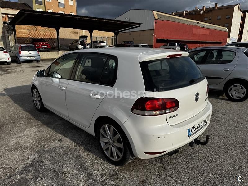 Usado VW Golf VI Sport 140 CV (102 kW) 2010 Blanco Utilitario