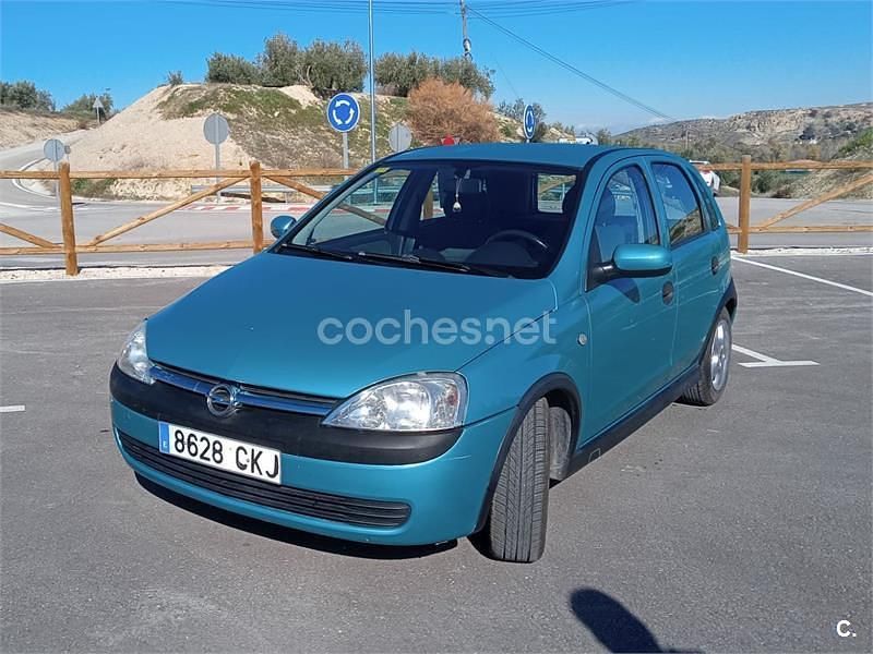 Usado Opel Corsa Edition 75 CV (55 kW) 2003 Azul Berlina