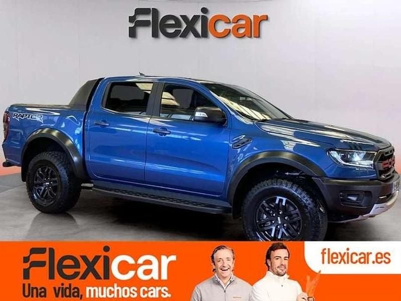 Azul Usado 2021 Ford Ranger Raptor Recogida | 39.990 € (Precio justo) - Imagen 1/4