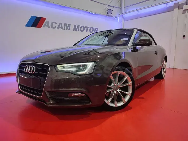 Usado Audi A5 Cabriolet S-Line 170 CV (125 kW) 2014 Marrón Descapotable