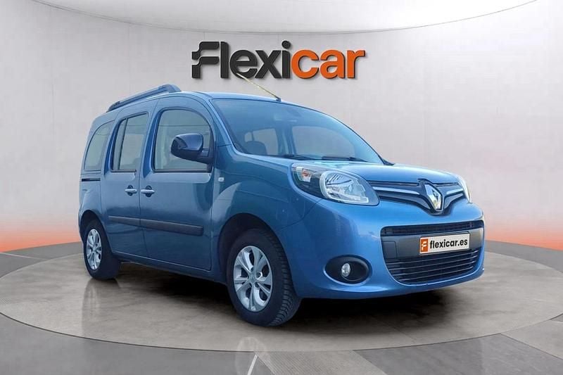 Azul Usado 2017 Renault Kangoo Monovolumen | 12.390 € (Precio justo) - Imagen 1/4