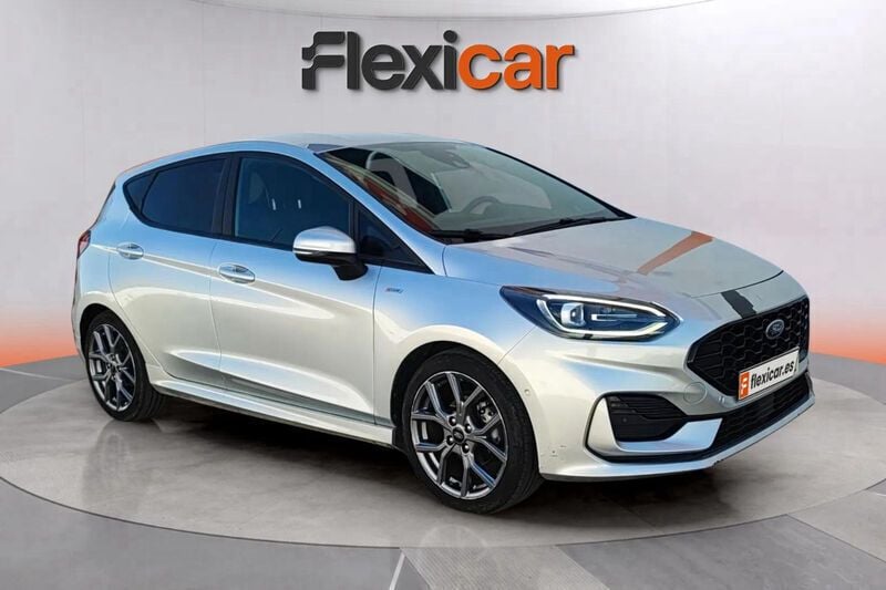 Gris Usado 2022 Ford Fiesta ST-Line Utilitario | 13.990 € (Precio justo) - Imagen 1/4