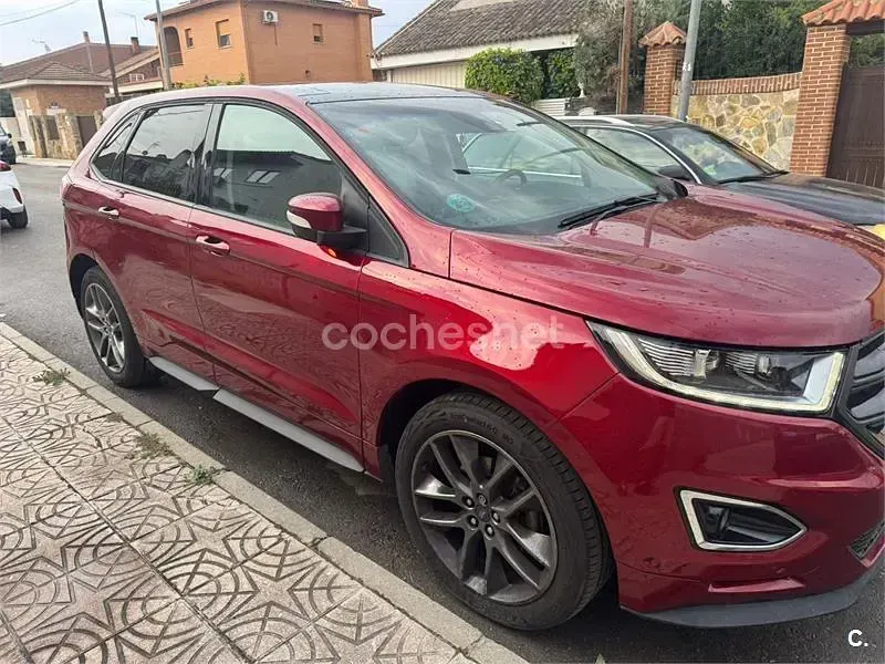 Usado Ford Edge Sport 210 CV (154 kW) 2016 Granate SUV