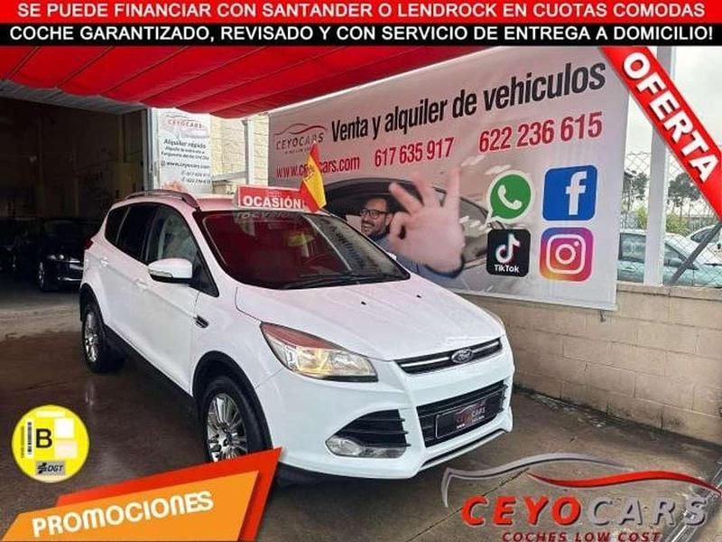 Usado Ford Kuga Titanium 140 CV (102 kW) 2014 Blanco SUV