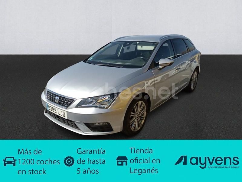 Gris / plata Usado 2020 Seat Leon XCELLENCE Familiar | 12.700 € (Precio justo) - Imagen 1/4