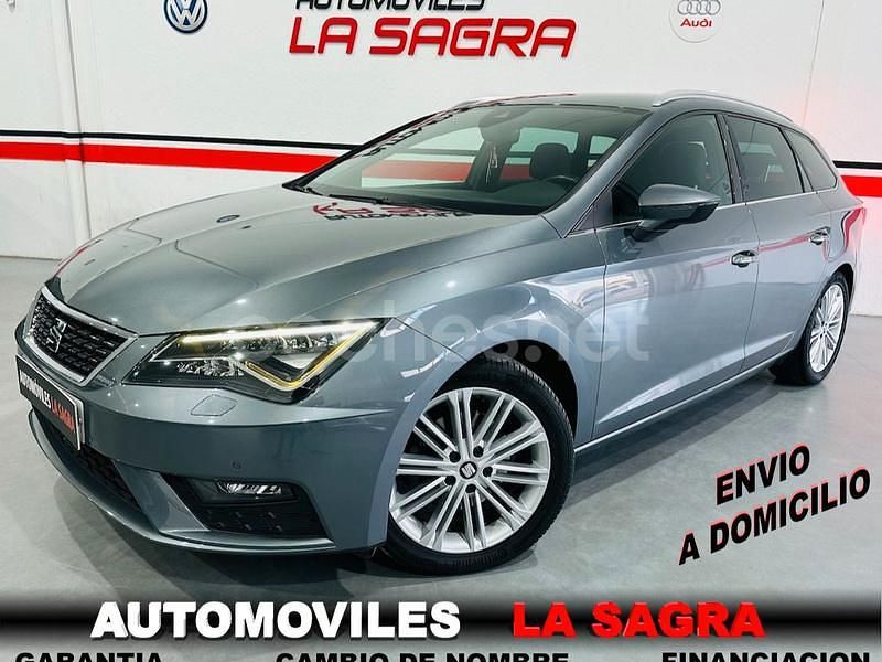 Gris / plata Usado 2017 Seat Leon XCELLENCE Familiar | 13.900 € (Precio justo) - Imagen 1/4