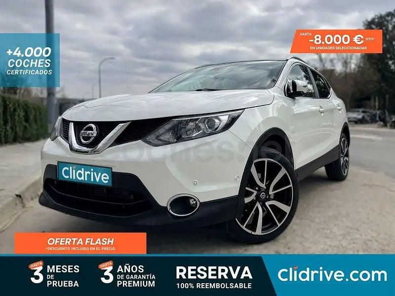 Usado Nissan Qashqai Tekna 130 CV (95 kW) 2014 Blanco SUV