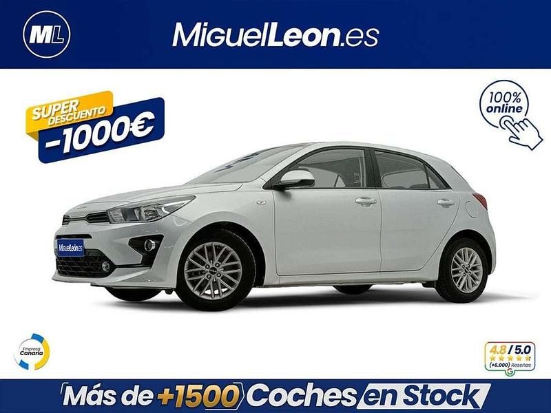 Gris Usado 2023 Kia Rio Berlina | 13.985 € (Precio justo) - Imagen 1/3