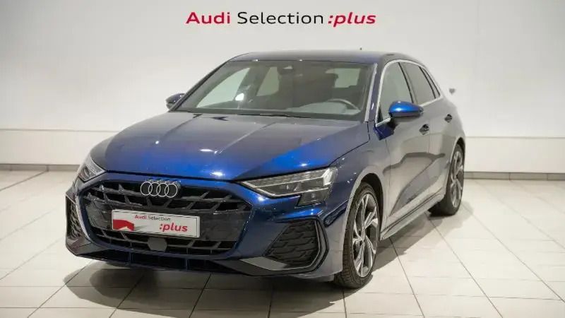 Azul Usado 2024 Audi A3 S-Line | 29.990 € (Super precio) - Imagen 1/4