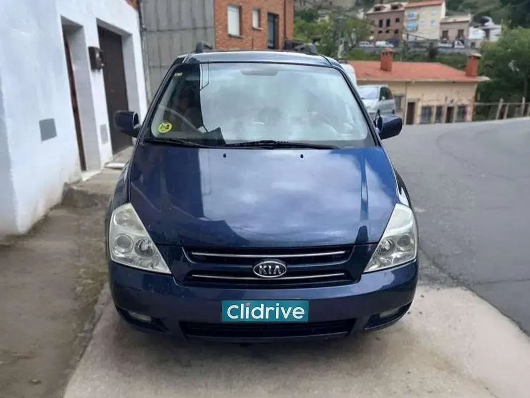 Usado Kia Carnival EX 185 CV (136 kW) 2009 Azul Monovolumen