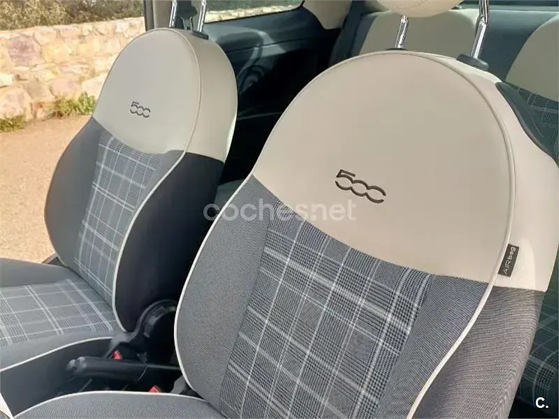 Usado Fiat 500 Lounge 69 CV (50 kW) 2019 Verde Berlina