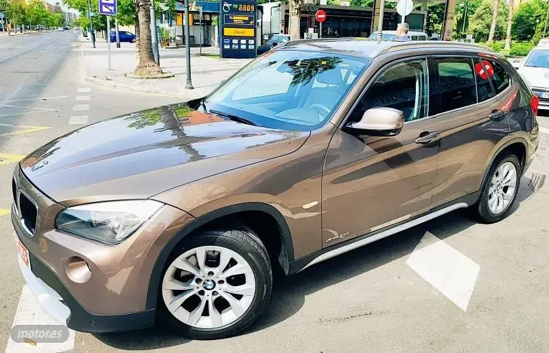Usado BMW X1 143 CV (105 kW) 2011 Marrón SUV