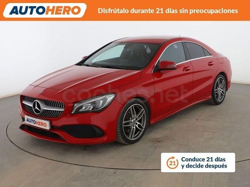 Usado Mercedes CLA220 AMG line 177 CV (130 kW) 2017 Rojo Berlina