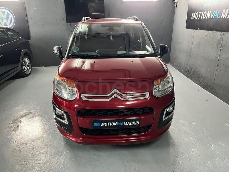Usado Citroën C3 Picasso Feel 110 CV (80 kW) 2017 Granate Monovolumen