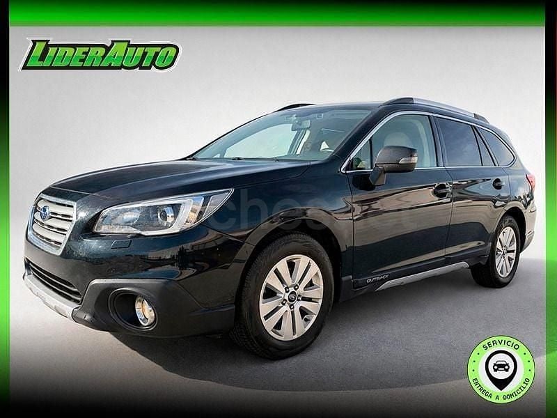 Usado Subaru Outback 150 CV (110 kW) 2016 Negro Familiar