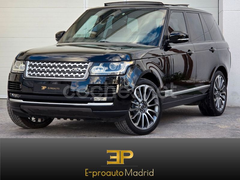 Negro Usado 2013 Land Rover Range Rover Vogue SUV | 29.490 € (Caro) - Imagen 1/4