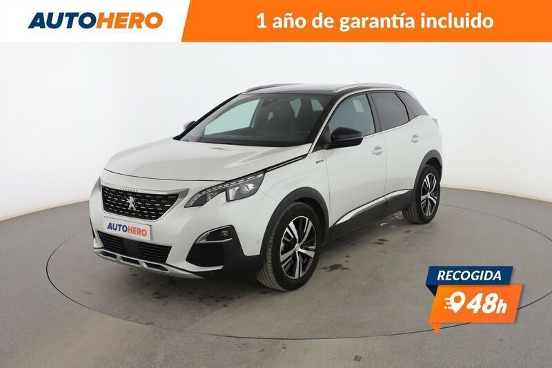 Blanco Usado 2018 Peugeot 3008 GT-line SUV | 16.899 € - Imagen 1/2