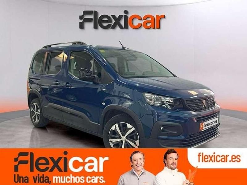 Azul Usado 2020 Peugeot Rifter GT-line Monovolumen | 19.090 € (Precio justo) - Imagen 1/4